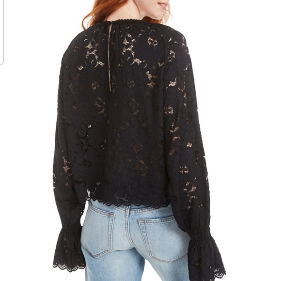 Free People Olivia Lace Top - Picture 4 of 13